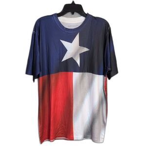Get A Life Texas Flag Tee Shirt Mens XL